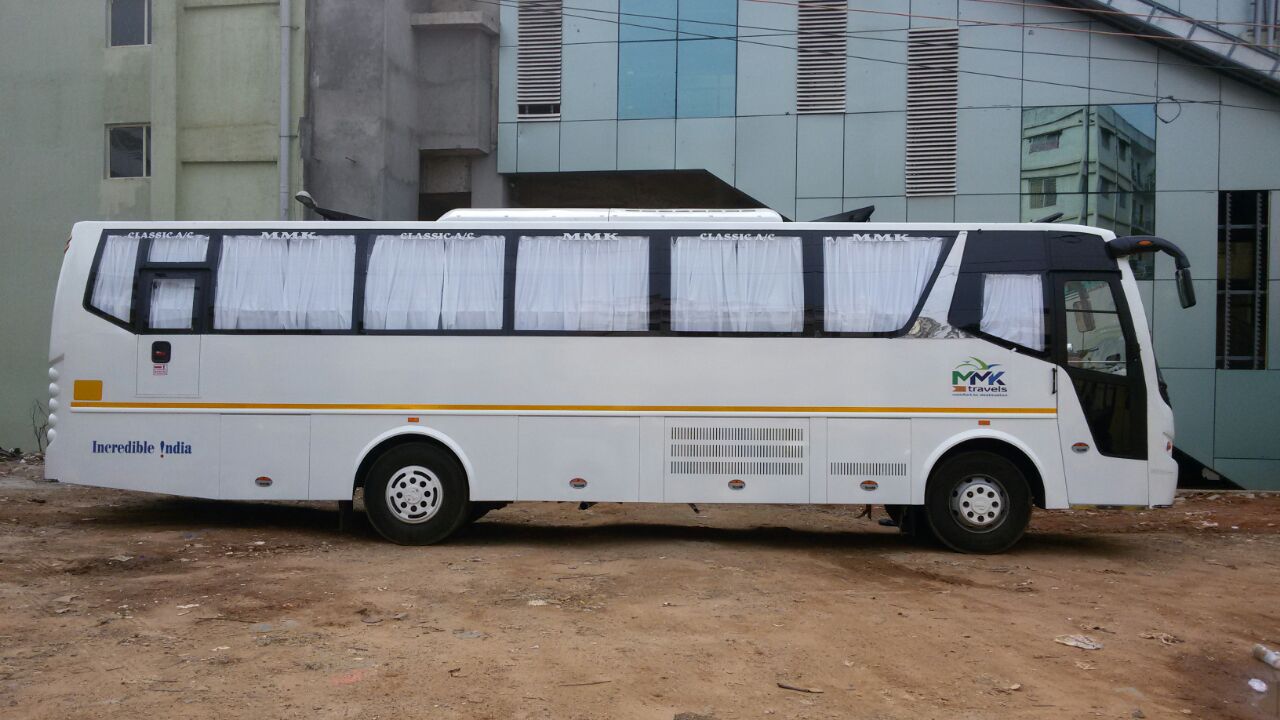 rental bus in Bangalore