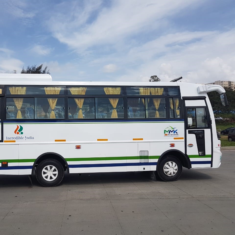 rent 35 seater bus on rent