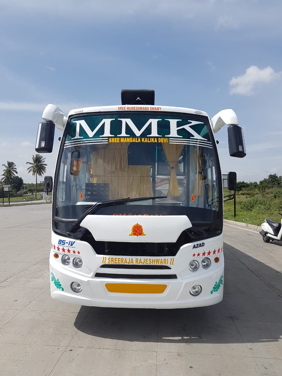 bus on rent in Bangalore
